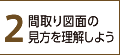 2.間取り図面の見方を理解しよう